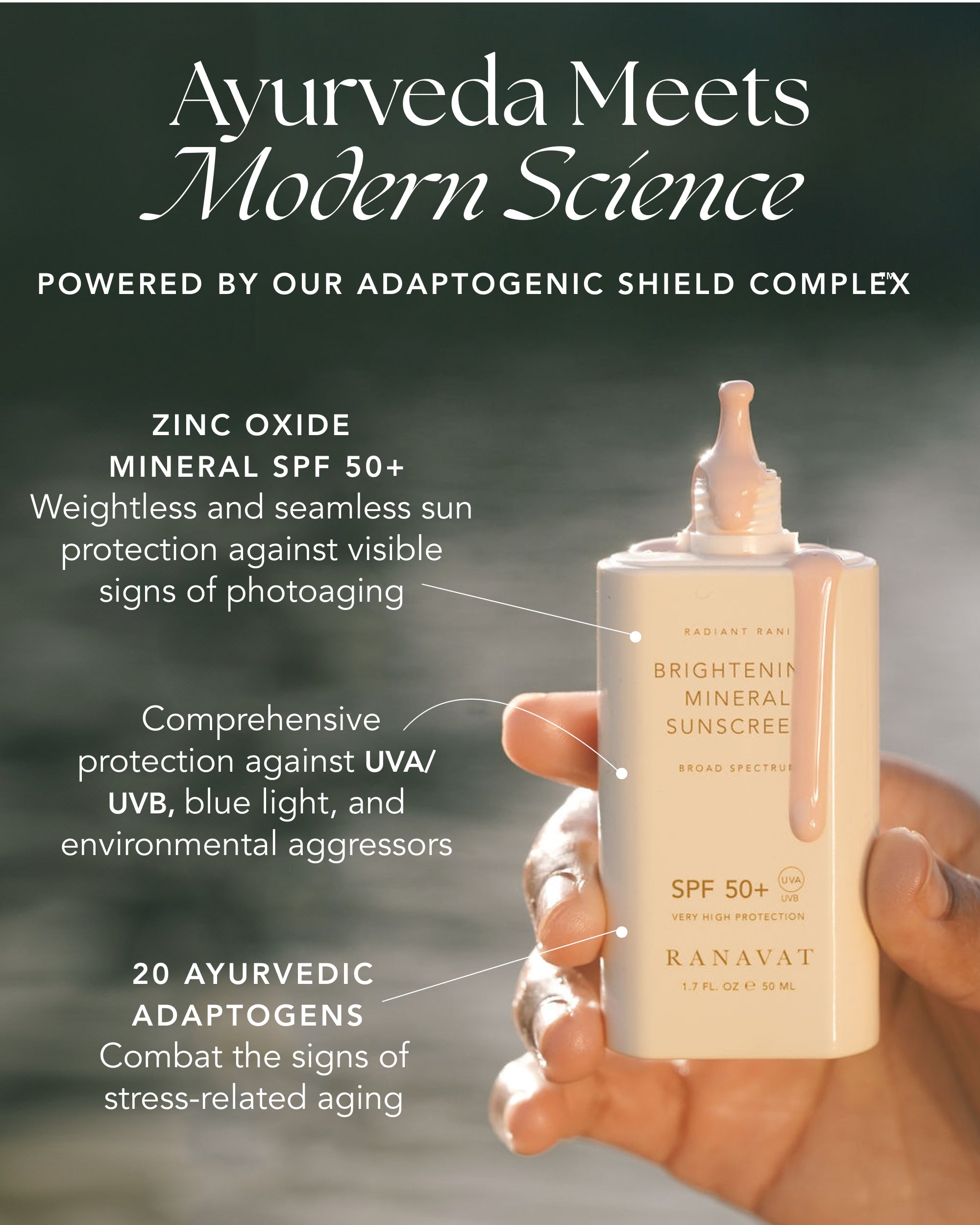 Brightening Mineral Sunscreen SPF 50+