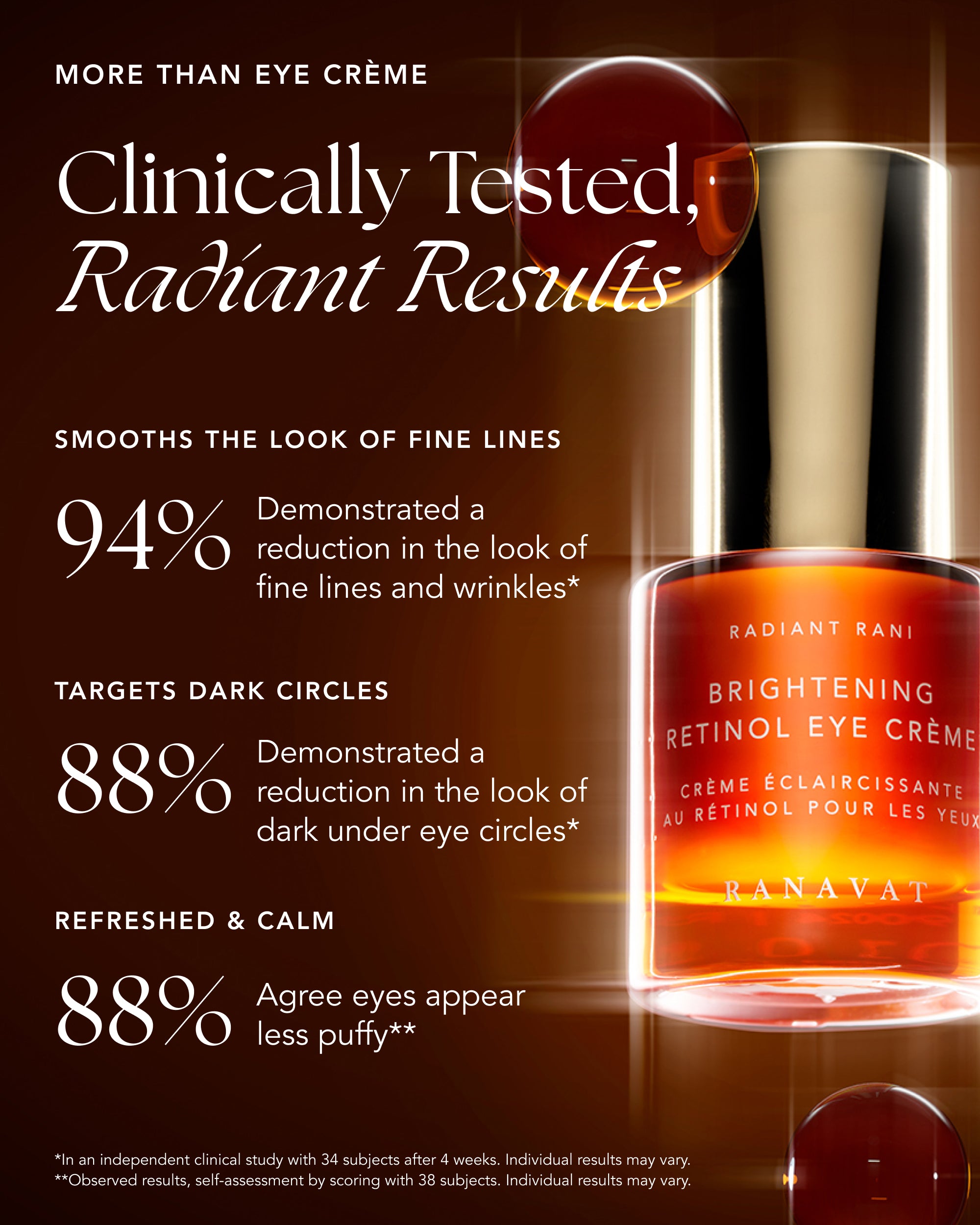 Brightening Retinol Eye Creme