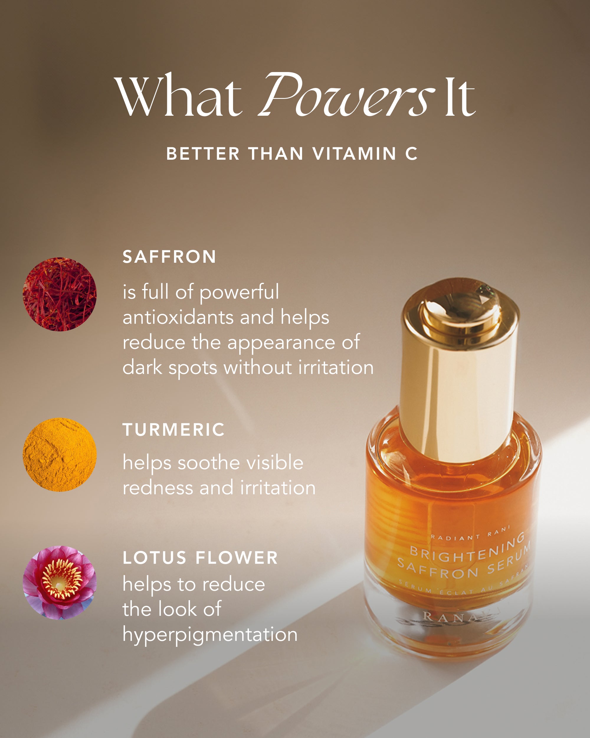 Brightening Saffron Serum