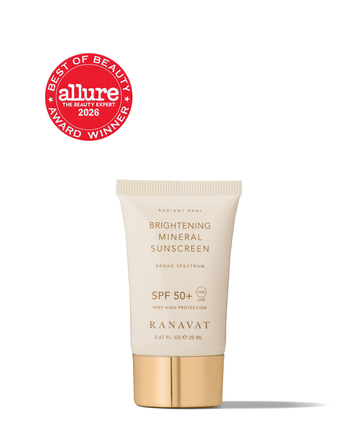 Brightening Mineral Sunscreen SPF 50+ (Mini)
