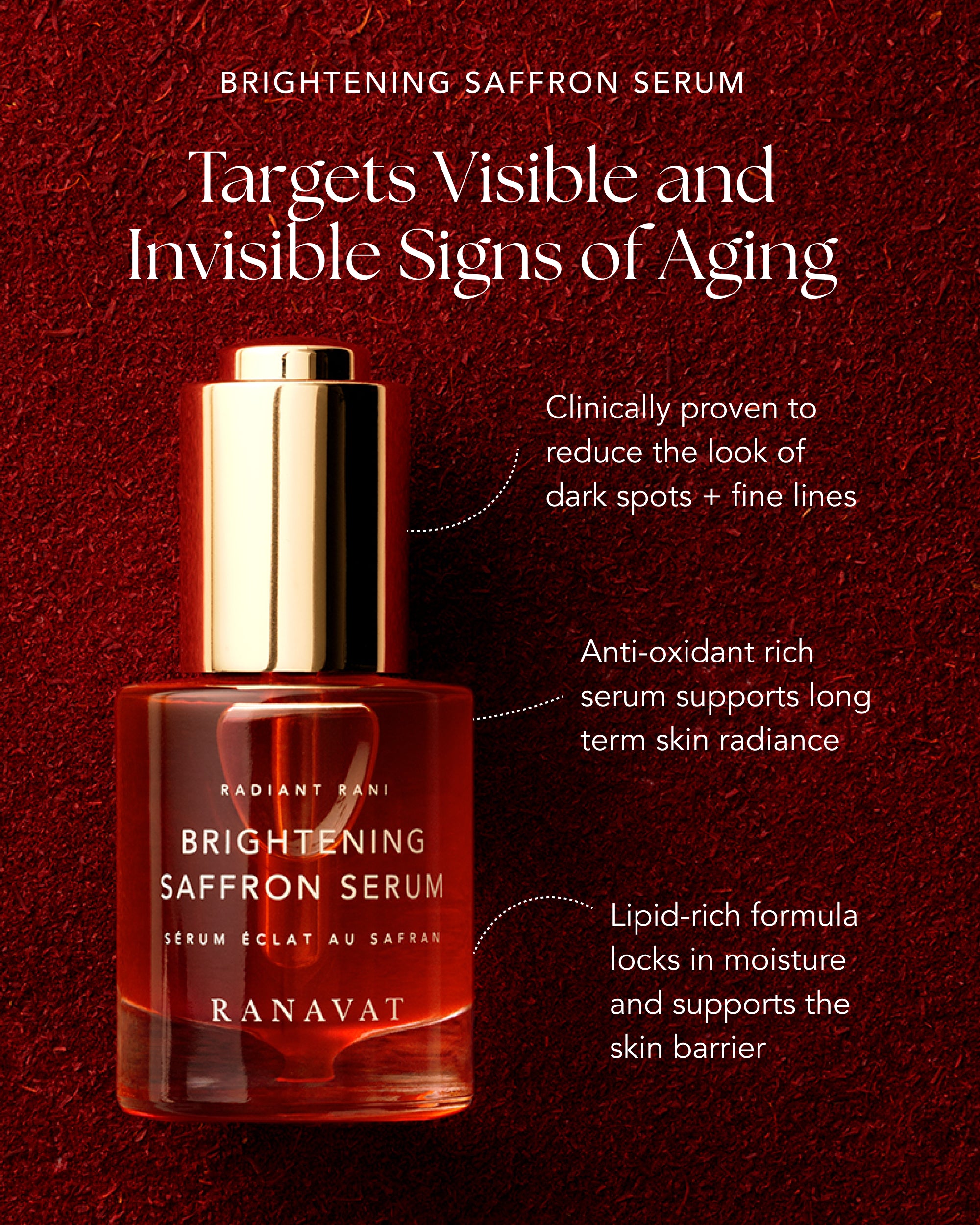 Brightening Saffron Serum