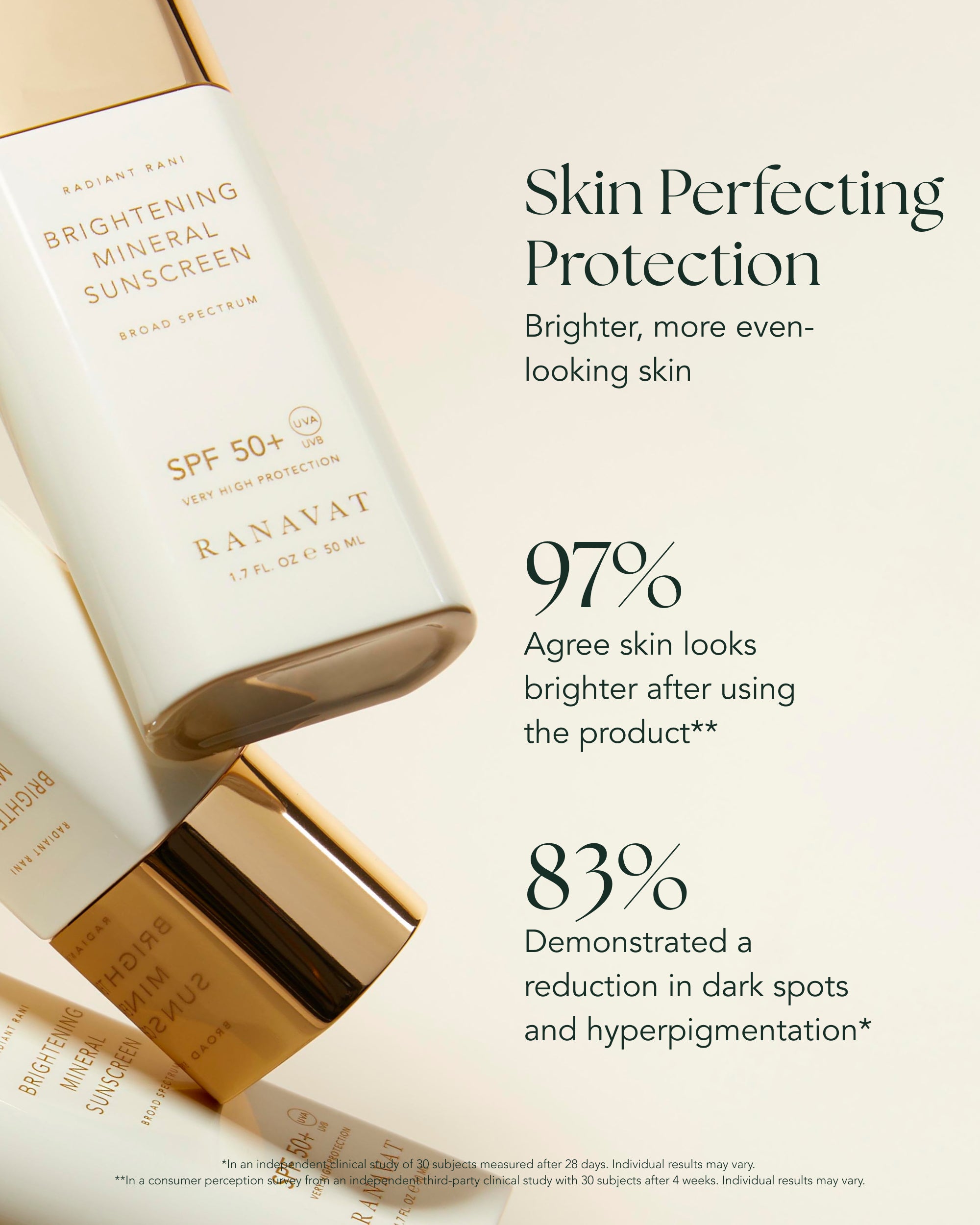 Brightening Mineral Sunscreen SPF 50+