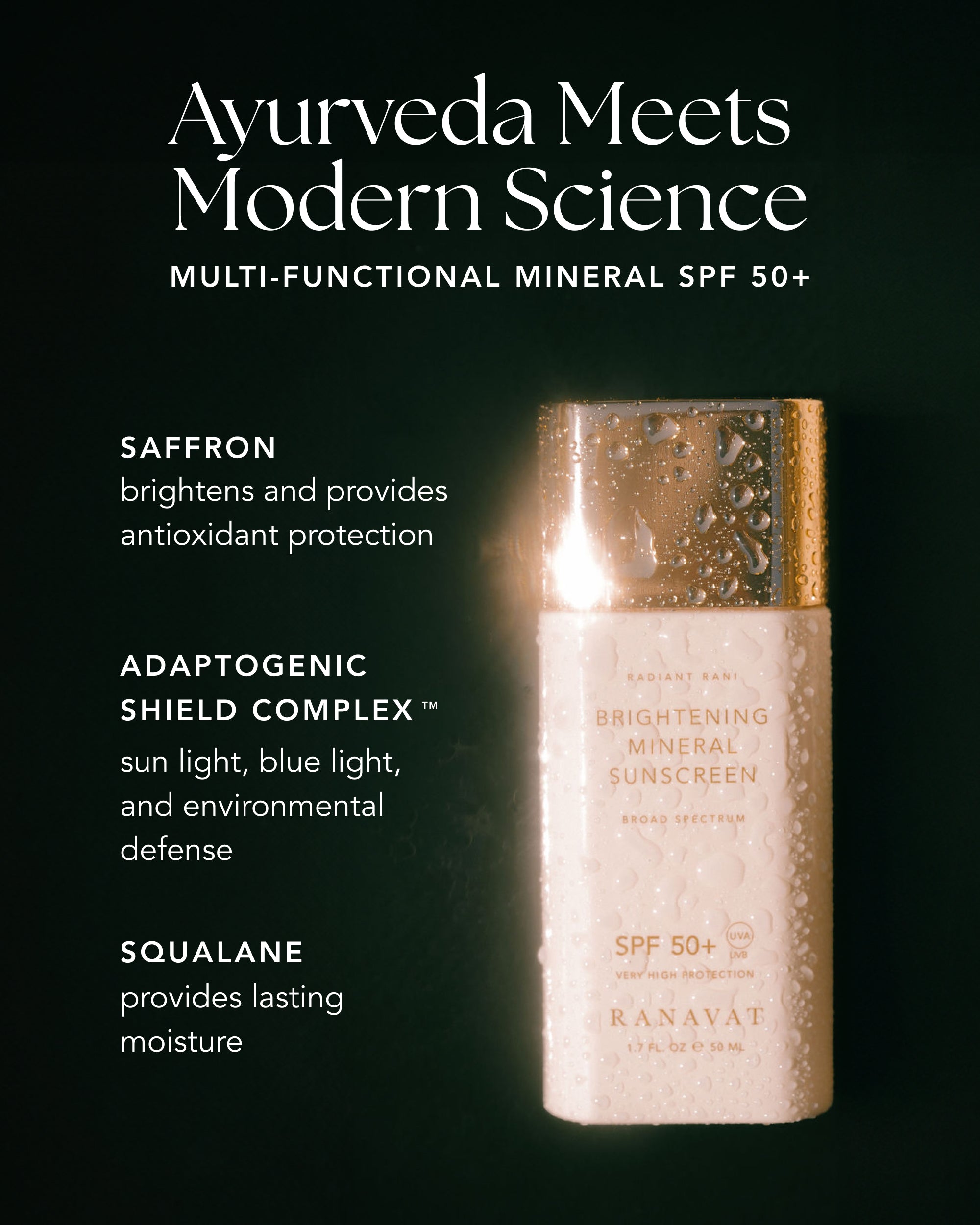 Brightening Mineral Sunscreen SPF 50+