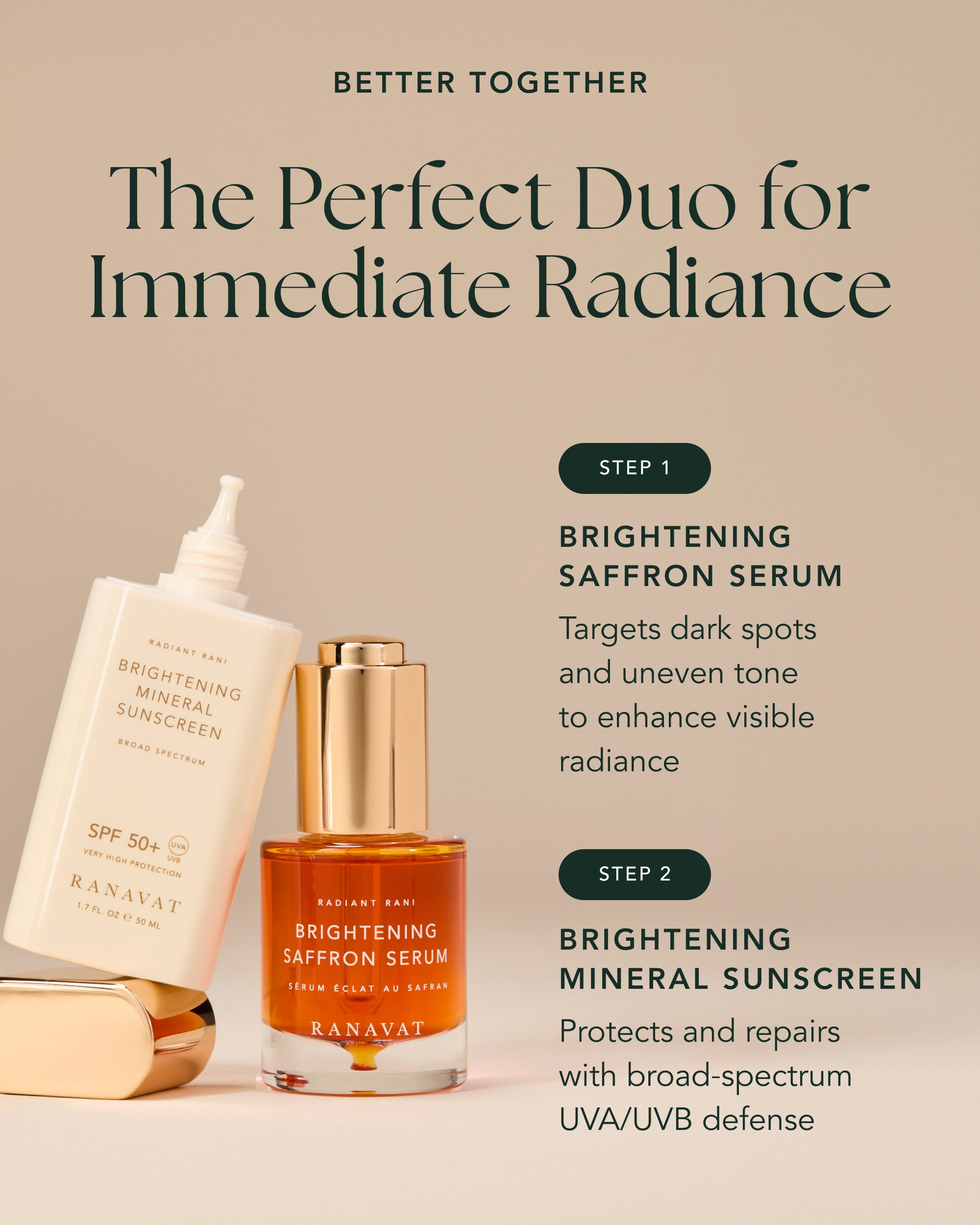 Brightening Mineral Sunscreen SPF 50+