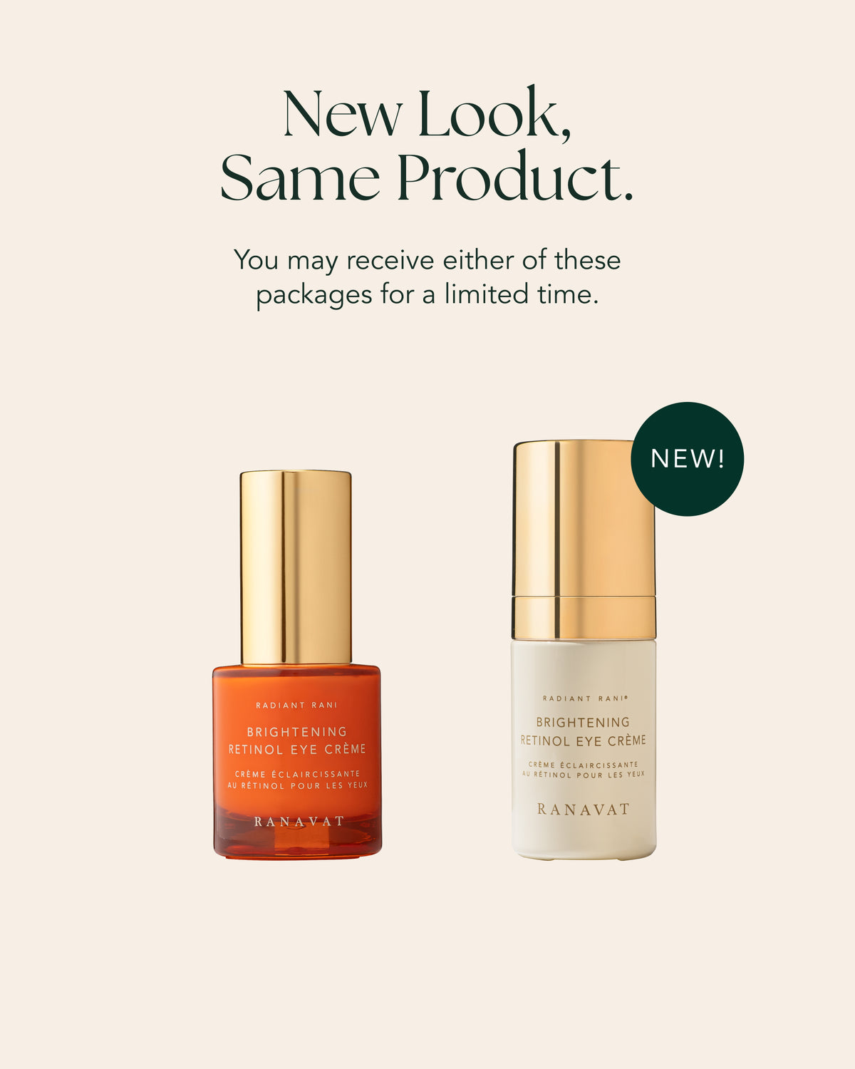Brightening Retinol Eye Crème