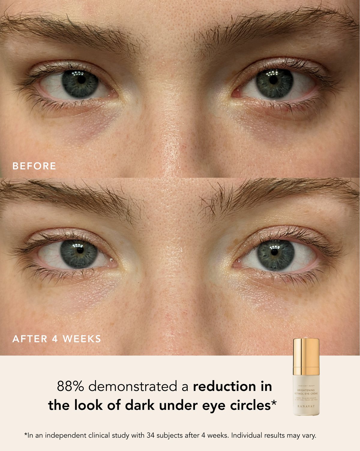 Brightening Retinol Eye Crème