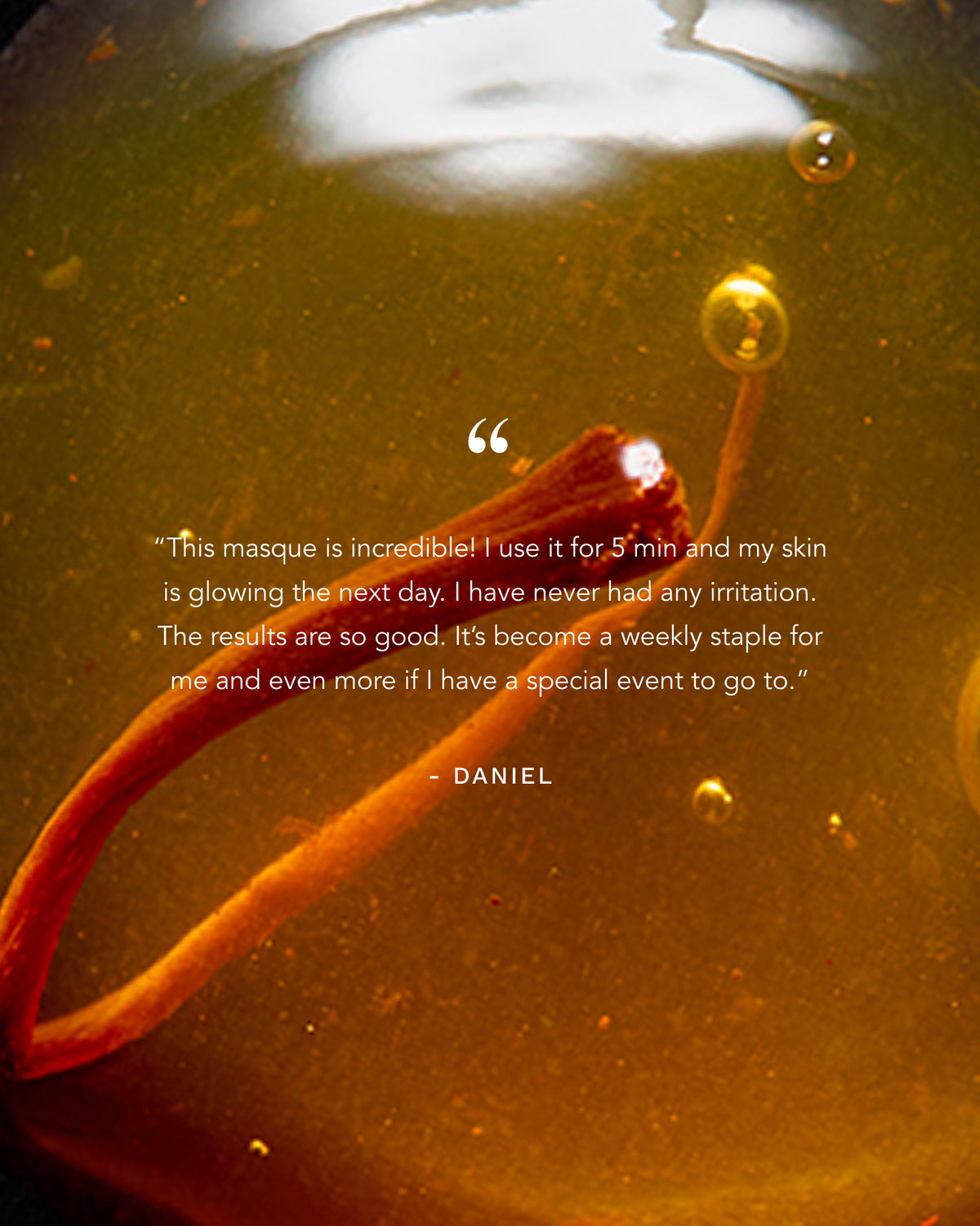 Resurfacing AHA Saffron Masque