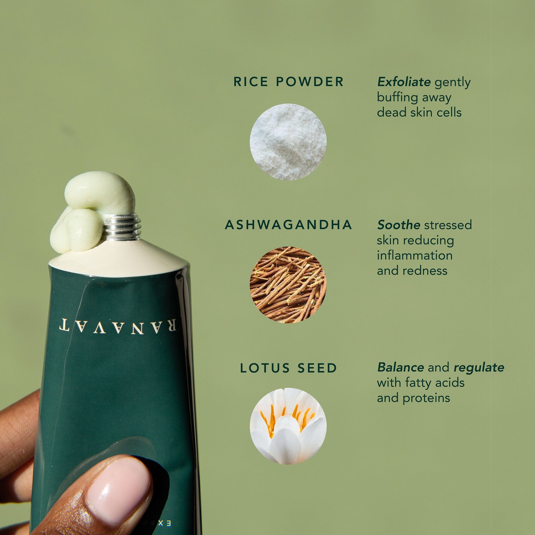 RANAVAT - Facial Polish - Imperial Glow - Key Ingredients
