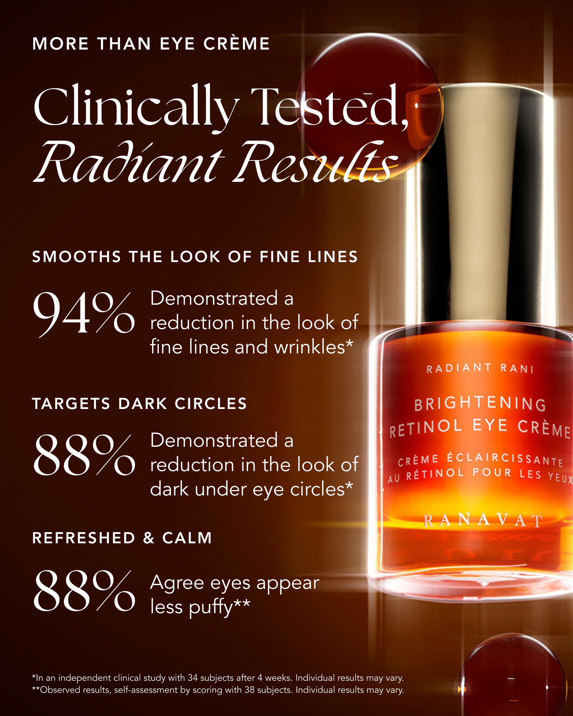 Brightening Retinol Eye Creme