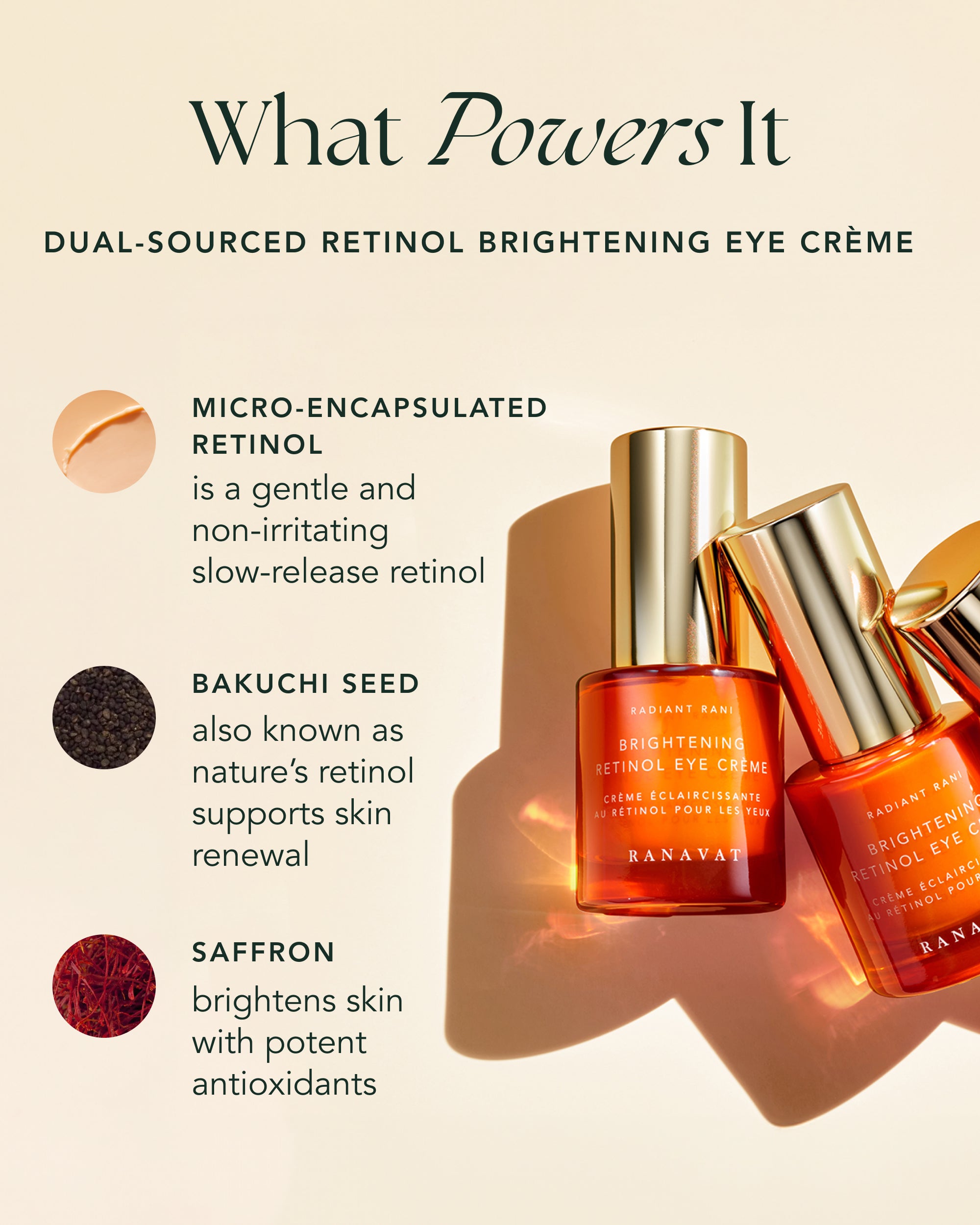 Brightening Retinol Eye Creme