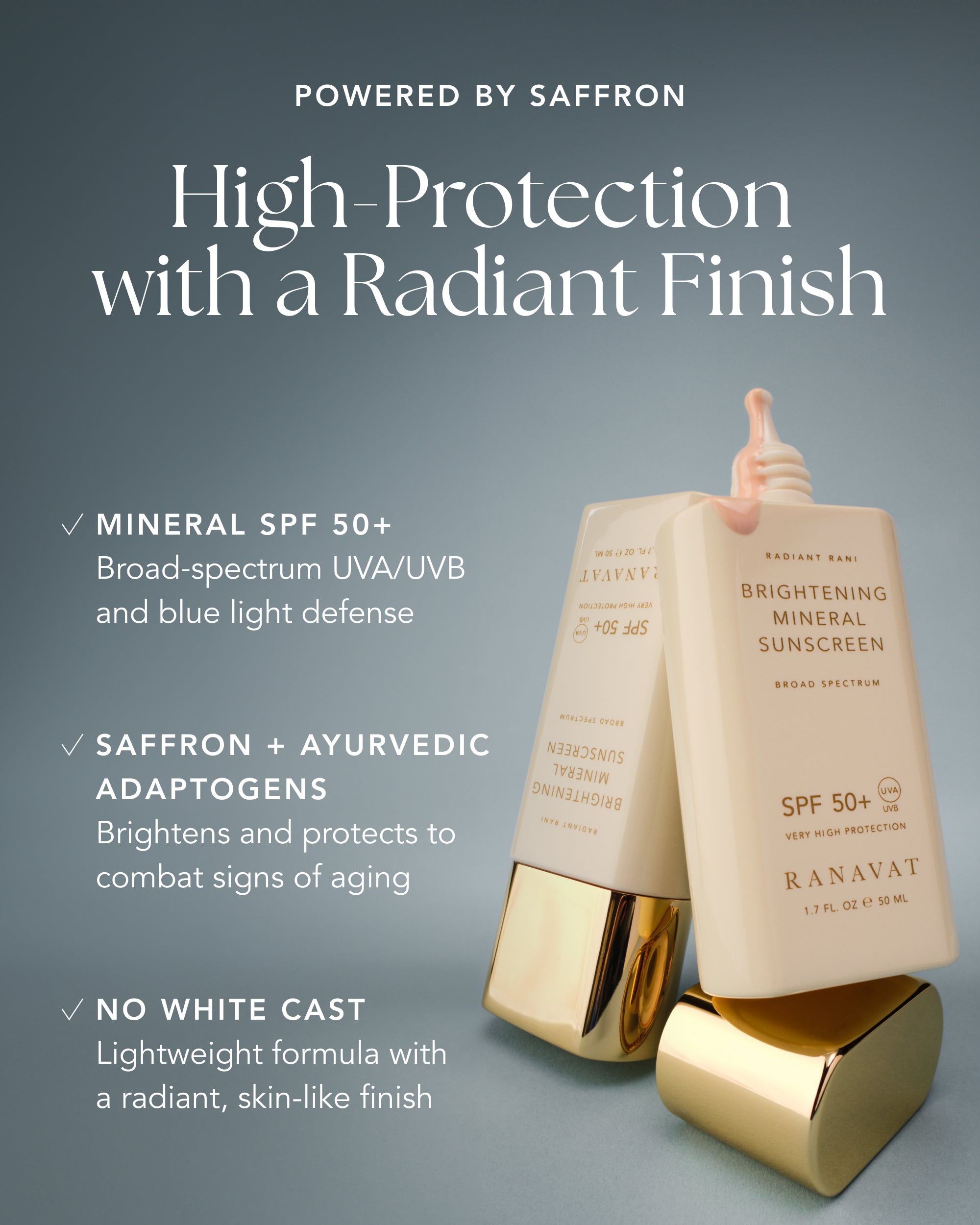 Brightening Mineral Sunscreen SPF 50+