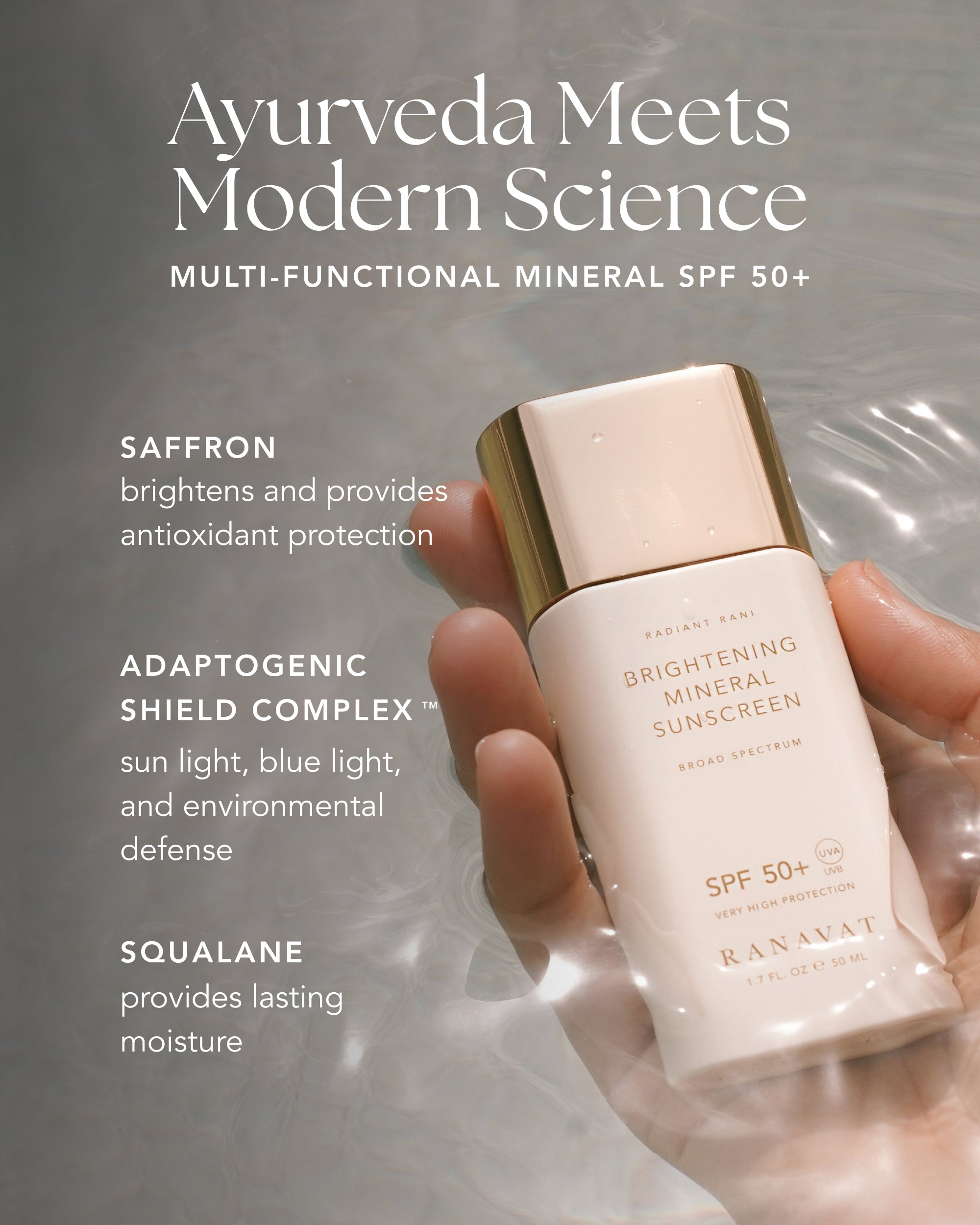 Brightening Mineral Sunscreen SPF 50+