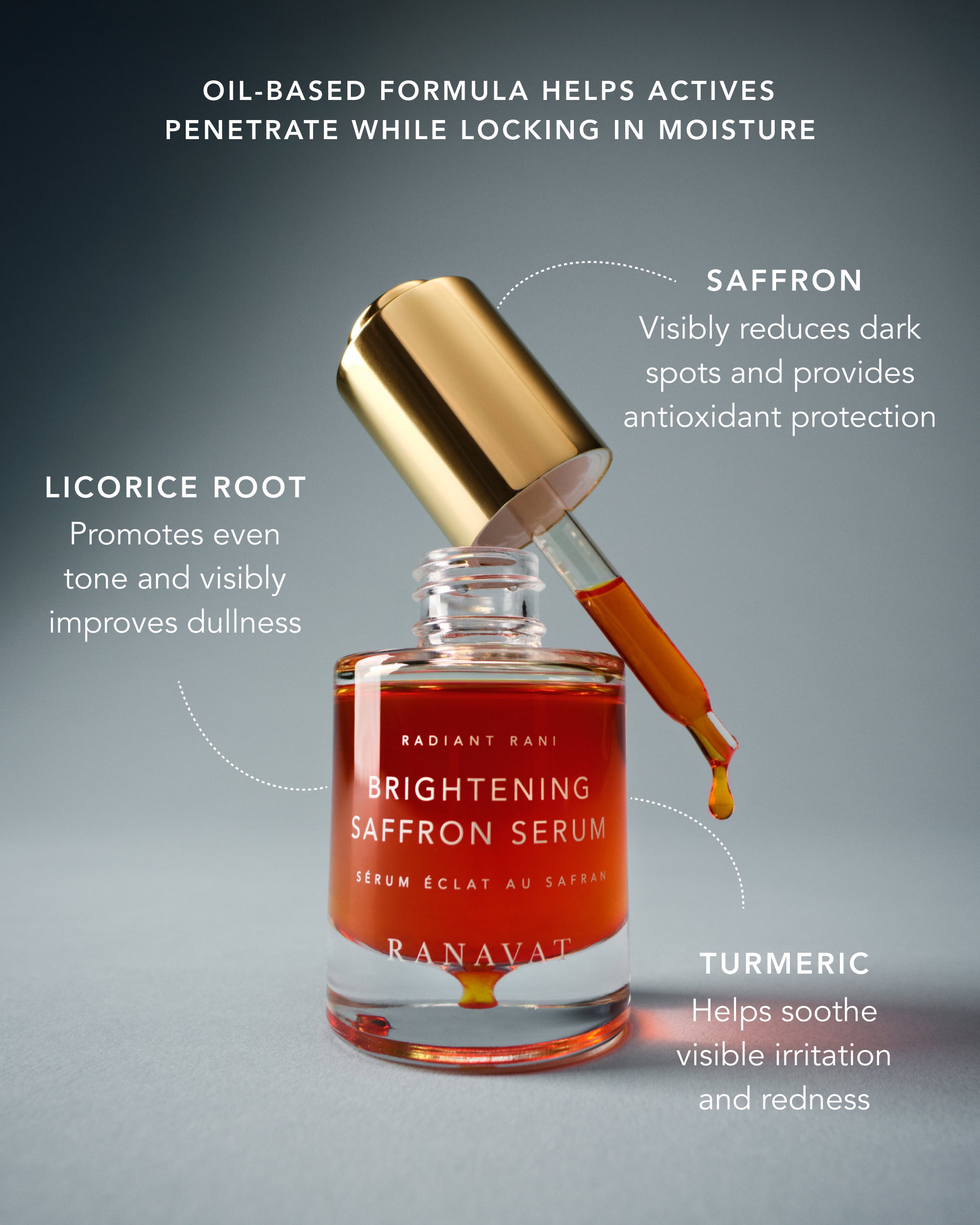 Brightening Saffron Face Serum