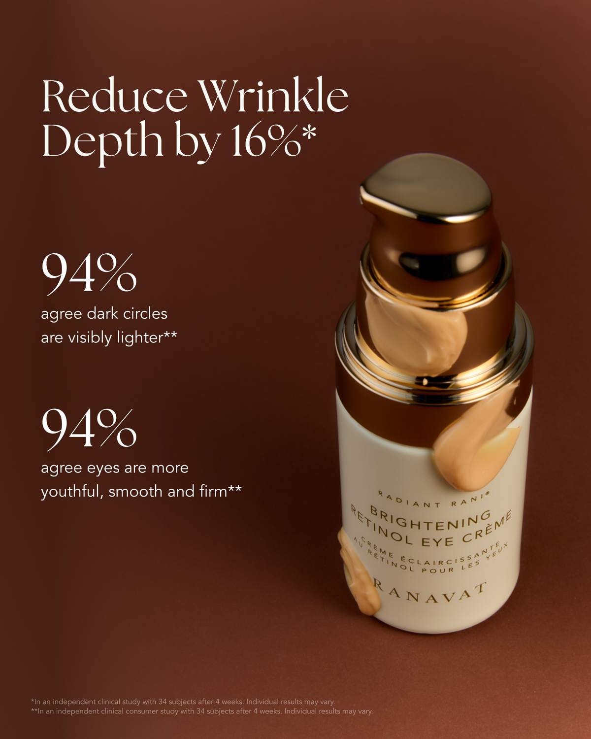 Brightening Retinol Eye Crème