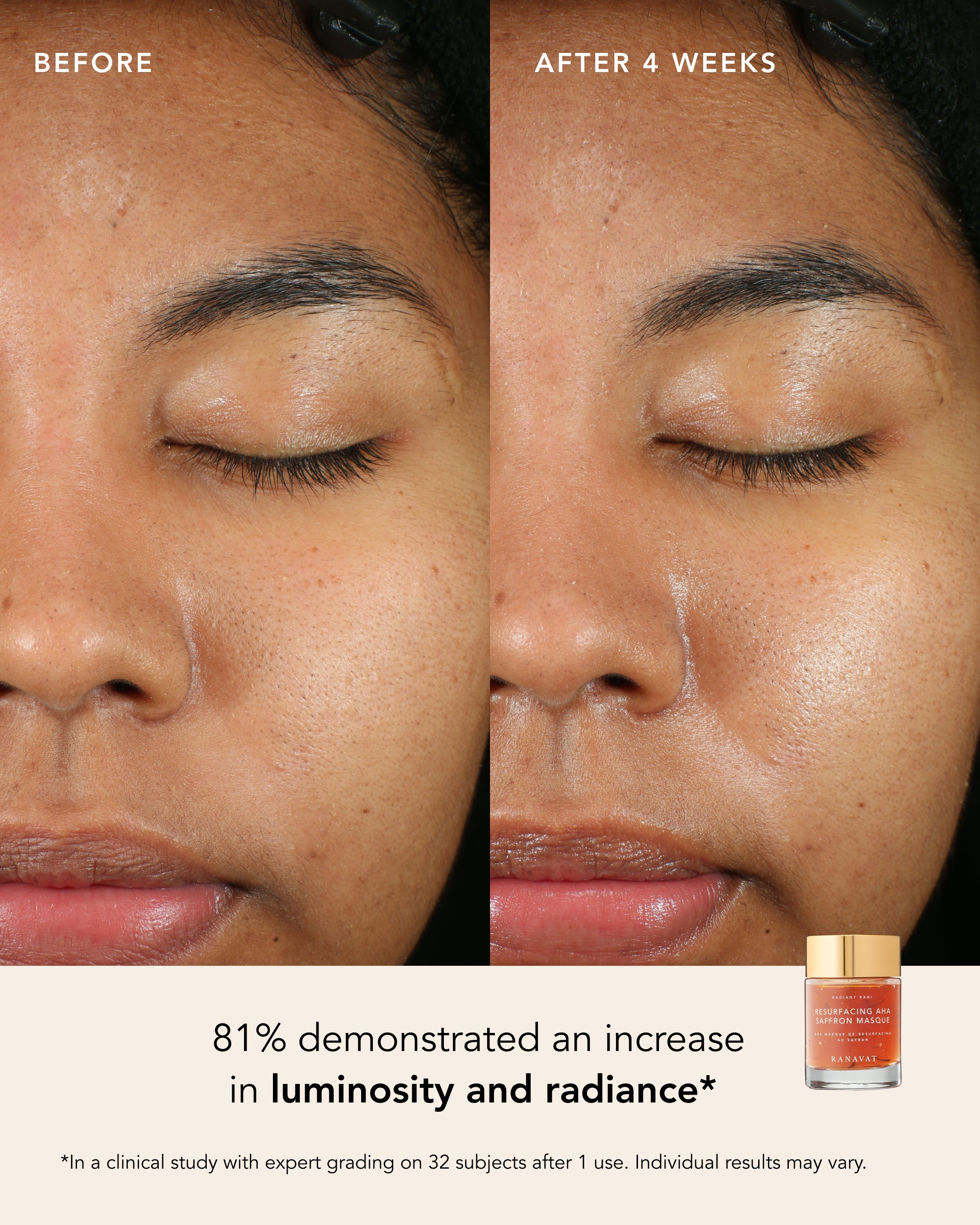 Resurfacing AHA Saffron Masque
