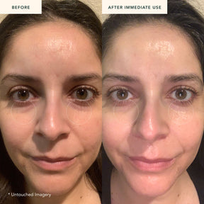 Flawless Veil - Resurfacing AHA Saffron Masque Before and After